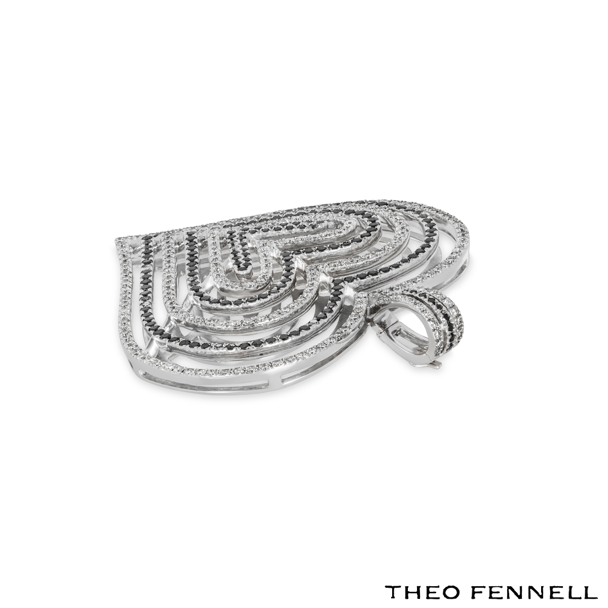 Theo Fennell White Gold Diamond Pendant 2.62ct
